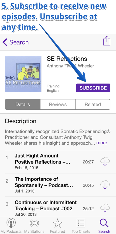iPhone Podcast Tutorial 5